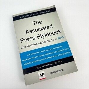 The Associated Press Stylebook And Briefing On Media Law 2015 Book